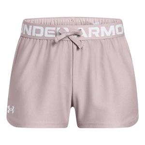 Girls' Under Armour Play Up Solid Shorts XSmall Tetra Grey