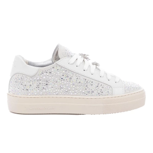Women's P448 Thea Sneakers sneakers-athletic-shoes 43 Regular White Multi Strass