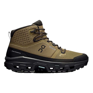 Men's On Cloudrock Mid Waterproof Hiking Boots Outdoor 11.5 Hunter/Black