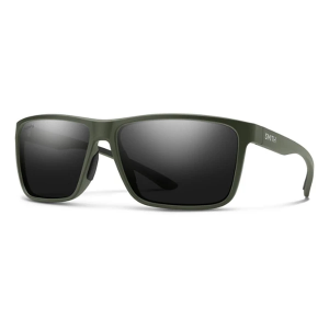 Men's Smith Riptide Polarized Sunglasses Matte Moss/Polarized Black
