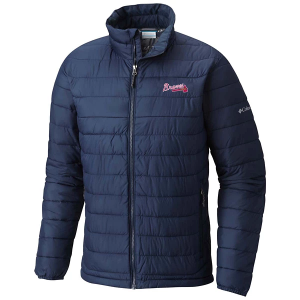 Columbia Atlanta Braves Powder Lite Decorated Jacket