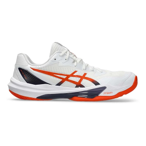 Men's ASICS Sky Elite FF 3 Volleyball Shoes sneakers-athletic-shoes 11 Regular White/Orange