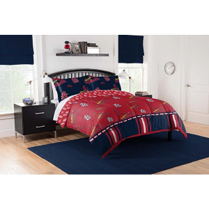 TheNorthwest St. Louis Cardinals Rotary Queen Comforter Set