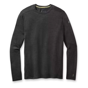 Men's Smartwool Classic All-Season Merino Long Sleeve Base Layer Large Iron Heather