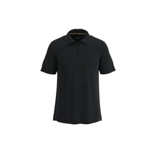 Men's Smartwool Everyday Exploration Merino Polo XLarge Black Heather