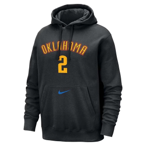 Oklahoma City Thunder Nike Shai Gilgeous-Alexander City Edition Hoodie Large Black
