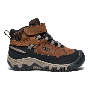 Kids' KEEN Targhee IV Mid Shoes sneakers-athletic-shoes Little 9T Regular Bison/Brindle