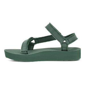 Women's Teva Midform Universal Canvas Sandals 12 Silver Pine
