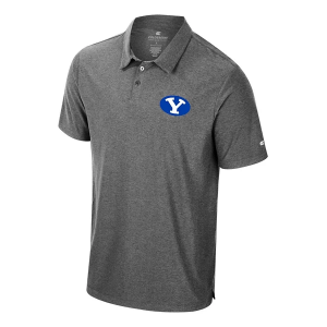 BYU Cougars Colosseum Revolution Polo XLarge Pavement