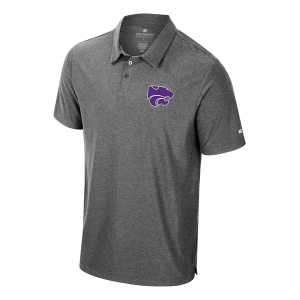 Kansas State Wildcats Colosseum Revolution Polo XLarge Pavement