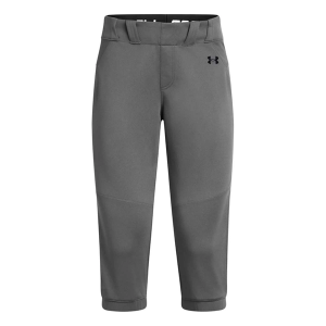 Women's Under Armour Utility Pro Softball Pants Small Grey/Black