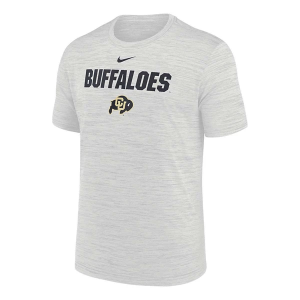 Colorado Buffaloes Nike Sideline Velocity T-Shirt Large Photon
