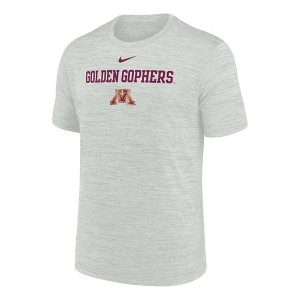 Minnesota Golden Gophers Nike Sideline Velocity T-Shirt Small Photon
