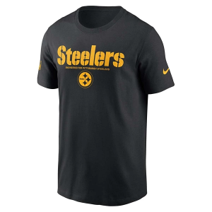 Pittsburgh Steelers Nike 2025 Sideline Team Issued T-Shirt 3XLarge Black