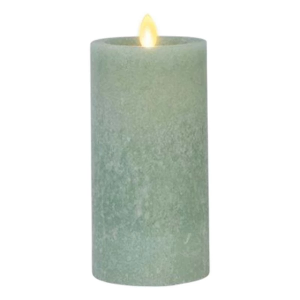 K&K Interiors 3 x 6.5 Inch Ivory Wax Indoor Pillar Luminara Candle