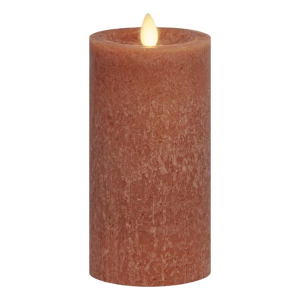 K&K Interiors 3 x 6.5 Inch Ivory Wax Indoor Pillar Luminara Candle