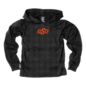 Oklahoma State Cowboys Wes and Willy Toddler Hoodie 3T Black
