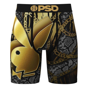 Men's PSD Playboy Boxer Briefs Underwear Large Links