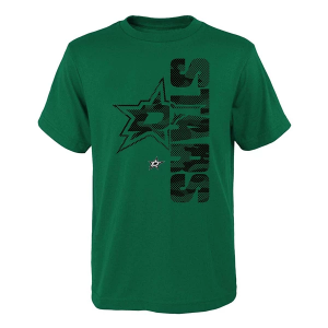 Dallas Stars Genuine Stuff Cool Camo Kids' T-Shirt Large Kelly Green