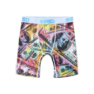 Boys' PSD Pastel Benjis Boxer Briefs Underwear Small White