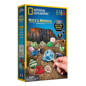 Kids' National Geographic Rock + Mineral Starter Kit