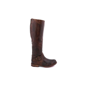 Women's BED STU Glaye Wide Calf Boots 10 Teak Rustic
