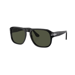 Men's Persol PO3310S Sunglasses Black/Green