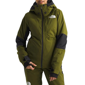 Women's The North Face Lenado Jacket Large Frost Olive TNF Black