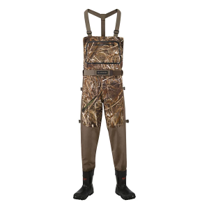 Men's LaCrosse Footwear Alpha Swampfox Drop-Top Waders Adult 11 Realtree Max 5