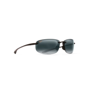 Men's Maui Jim Ho'okipa Reader 1.50 Polarized Sunglasses Gloss Black/Neutral Grey
