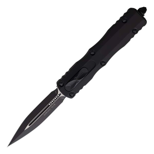 Microtech 225-1T Dirac Tactical Double Edge OTF Black Automatic Knife