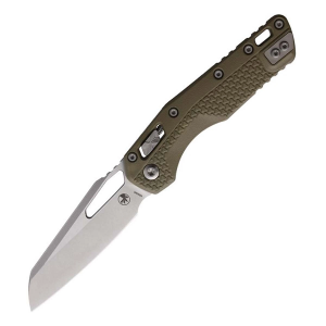 Microtech Standard Issue MSI 210T-10PM Stonewashed Folding Knife OD Green