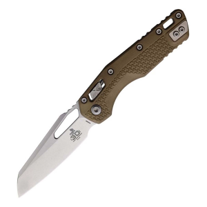 Microtech Standard Issue MSI 210T-10PM 30th Anniversary Folding Knife Dark Earth