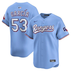 Texas Rangers Adolis Garcia #53 Nike Limited Jersey Small Cobalt