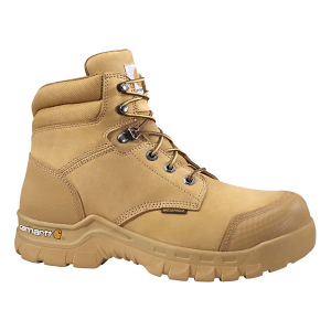 Men's Carhartt Rugged Flex 6" Soft Toe Waterproof Work Boots Outdoor 12 Wheat Nubuck