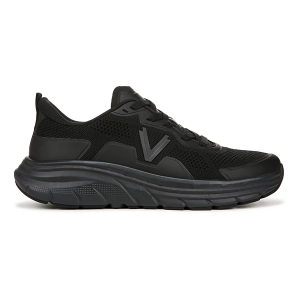 Women's Vionic Walk Max Sneakers sneakers-athletic-shoes 12.5 Regular Black Knit Mesh