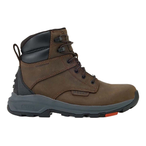 Men's BRUNT The Kasparian 6" Waterproof Soft Toe Work Boots Outdoor 10 Dark Brown