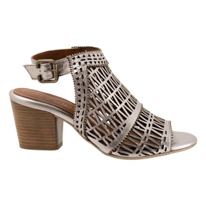 Women's Bueno Candice Sandals 36 Dark Silver Metallic