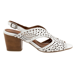 Women's Bueno Caroline Block Heels 36 White