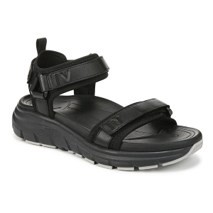Men's Vionic Walk Max Wanderer Sandals 7.5 Black Leather
