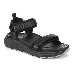 Men's Vionic Walk Max Wanderer Sandals 9 Black Leather