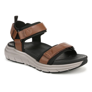 Men's Vionic Walk Max Wanderer Sandals 7.5 Hazelnut Leather & Mesh