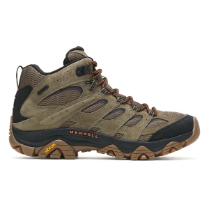 Men's Merrell Moab 3 Mid Waterproof Hiking Boots Outdoor 9 Olive Gum