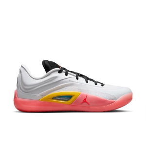 Adult Jordan Zion 4 "Sharonda" Basketball Shoes sneakers-athletic-shoes M8/W9.5 Regular White/Hot Punch/Black/Tour Yellow