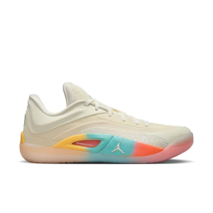 Adult Jordan Zion 4 "Low Country" Basketball Shoes sneakers-athletic-shoes M13/W14.5 Regular Coconut Milk/Aurora Green/Sail