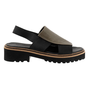 Women's Bueno Amy Sandals 42 Green Khaki
