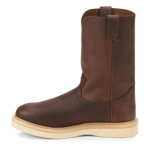 Men's Justin Brands Axe 10" Wedge ASTM F2413-11 Work Boots Outdoor 13 Light Brown