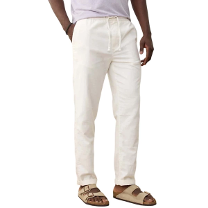 Men's Marine Layer Saturday Stretch Beach Pants Large White