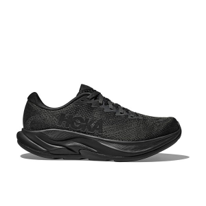 Women's HOKA Rincon 4 Running Shoes sneakers-athletic-shoes 9 Regular Black/Black
