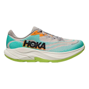 Men's HOKA Rincon 4 Running Shoes sneakers-athletic-shoes 9 Regular Grey Heather Aqua